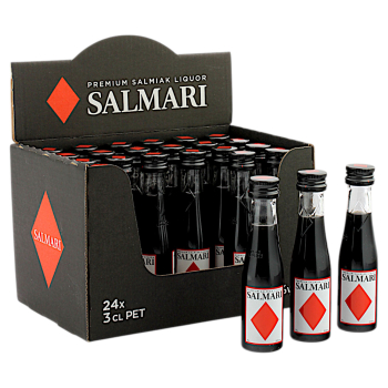 Salmari salmiak Lakritzlikör 25% vol 24 x 30ml